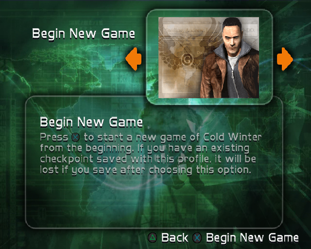 Cold Winter screenshot 5 for Playstation 2